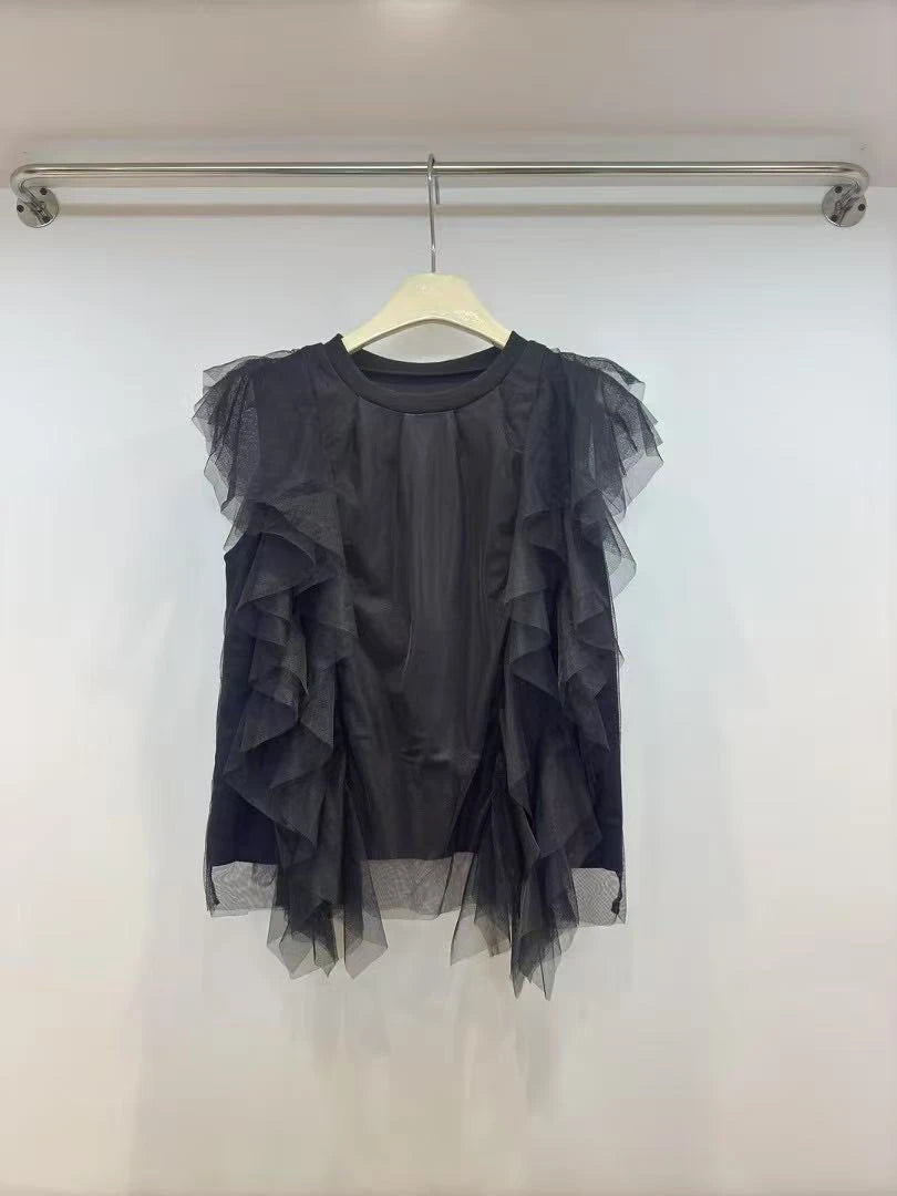 3D Flower Literary Shirt