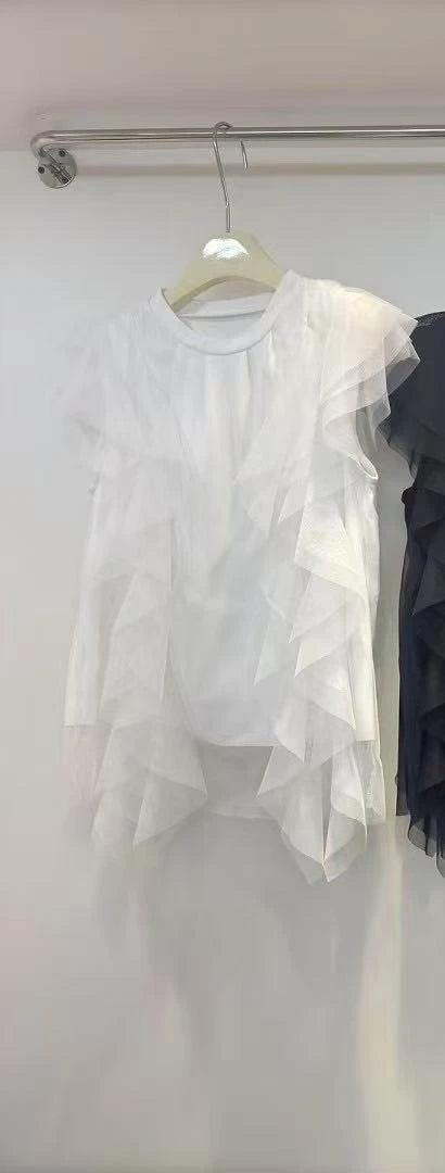 3D Flower Literary Shirt