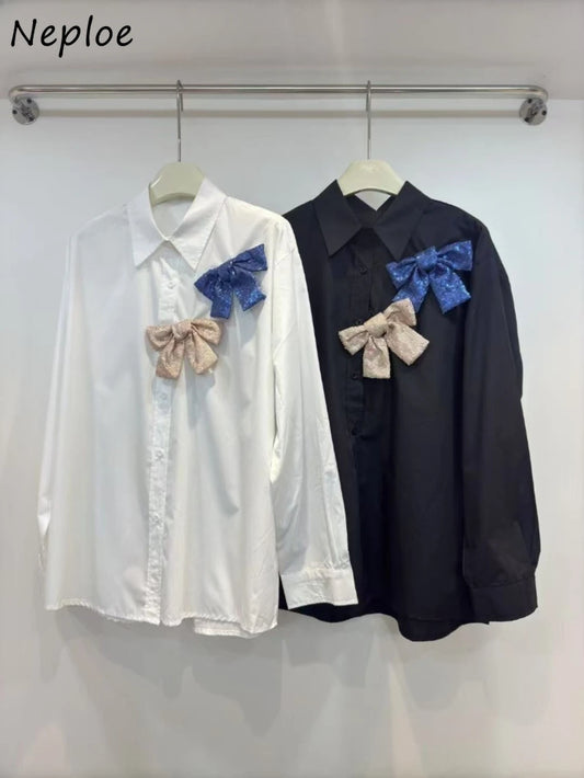 3D Flower Literary Shirt