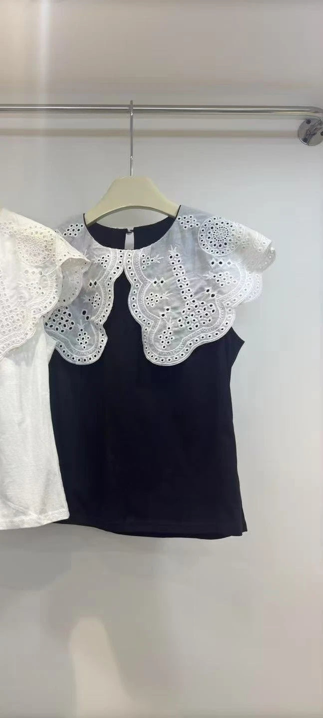 3D Flower Literary Shirt