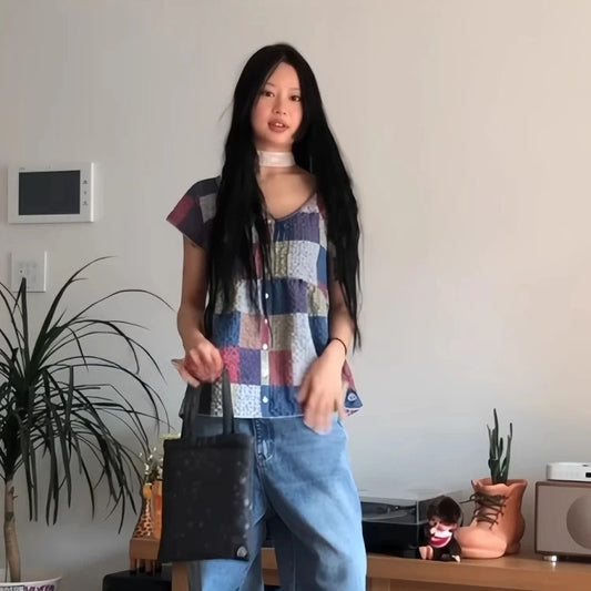 Spring Summer New Shirts Women Y2k SA274