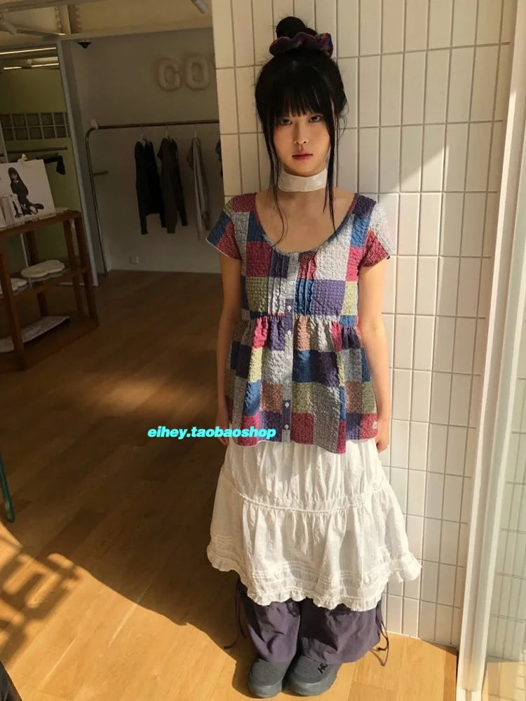 Spring Summer New Shirts Women Y2k SA274