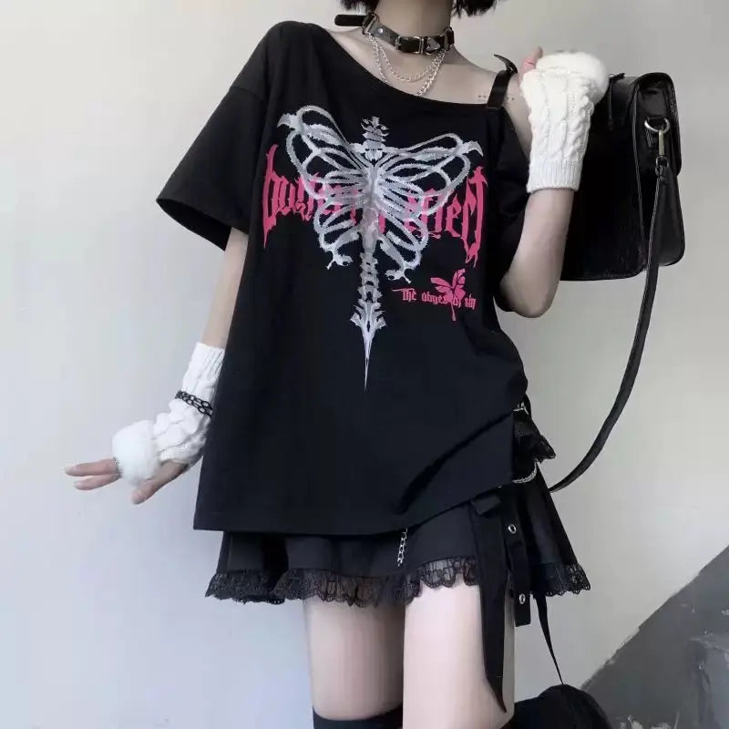 Y2k Sweet  Harajuku Punk Women T Shirts SA214