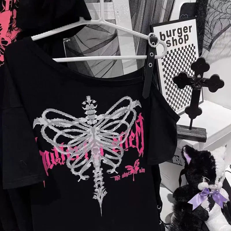Y2k Sweet  Harajuku Punk Women T Shirts SA214