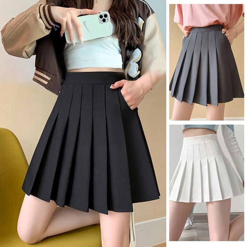 High-waisted Elastic Skirt SA915