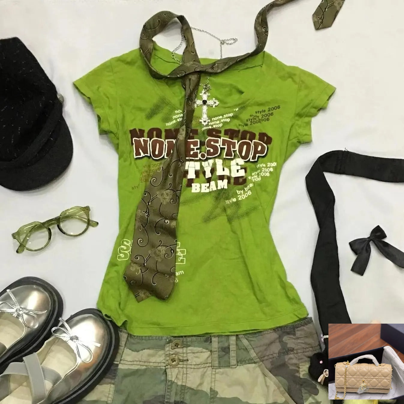 Letter Print Short Sleeve T shirts SA289