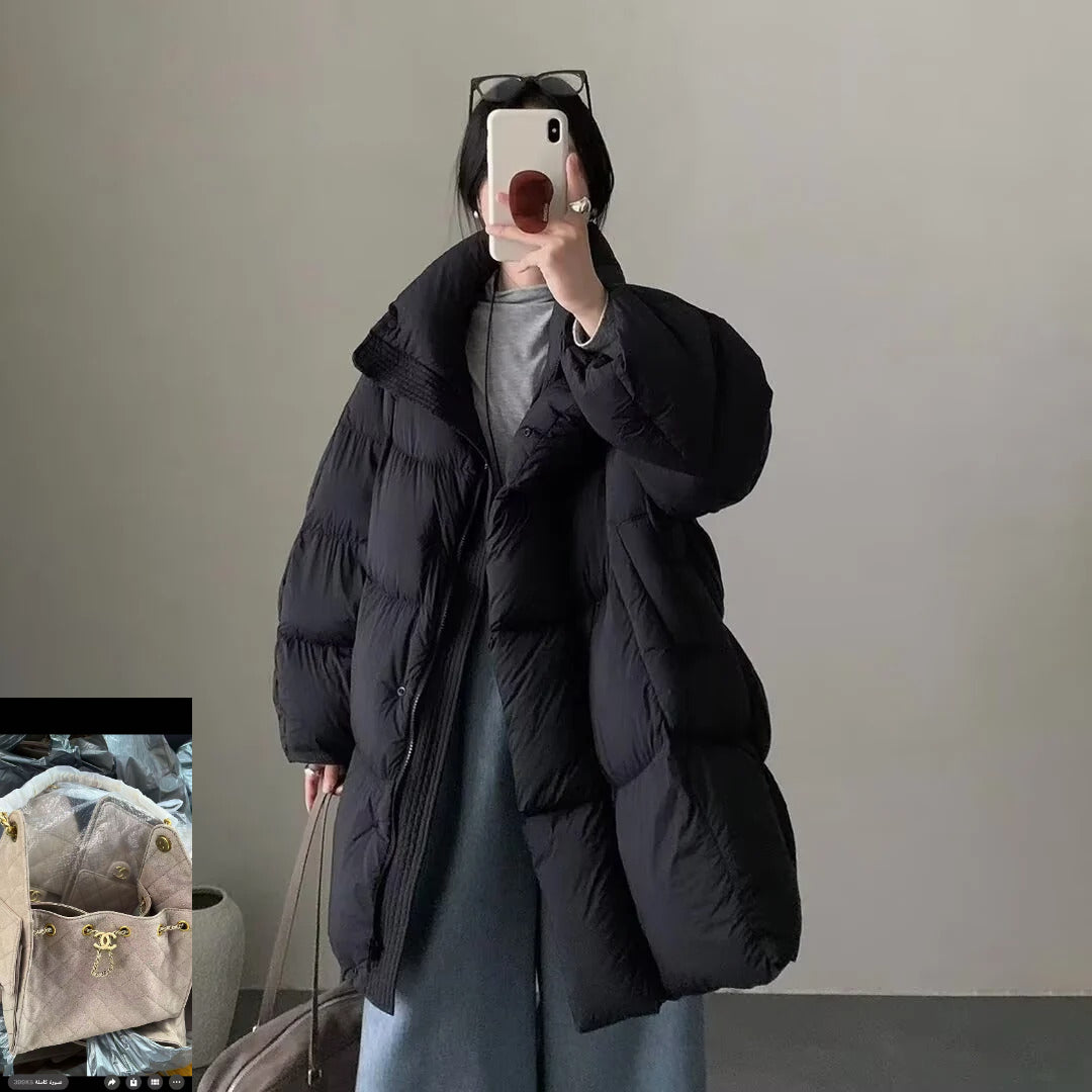 Hooded Thermal Cotton Dress Woman SA479