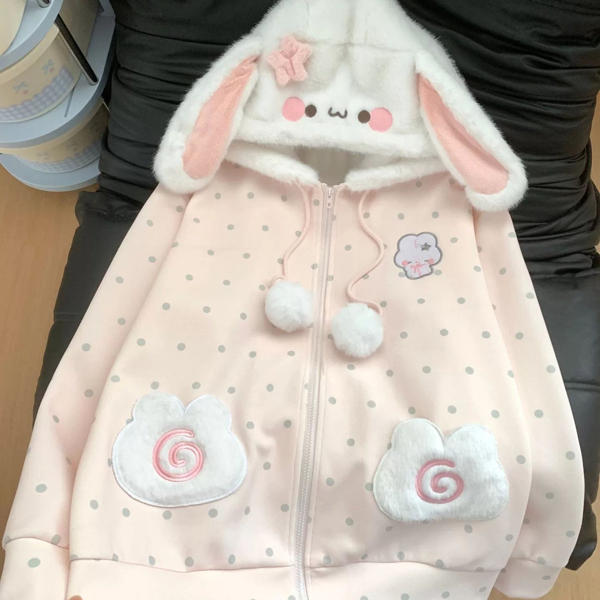 Hooded Embroidered New Jacket SAB209
