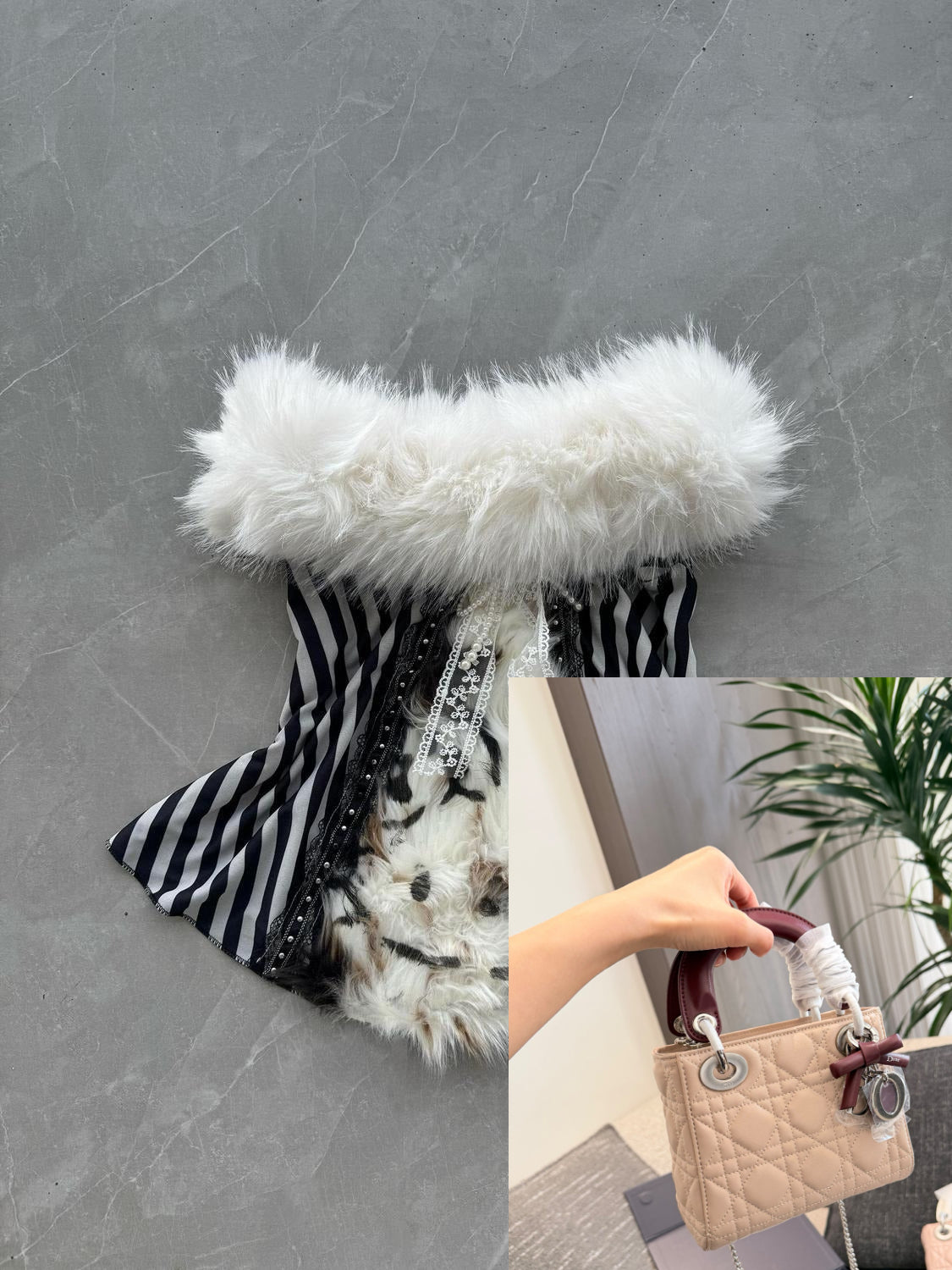 Zebra Print Patchwork Top SA901