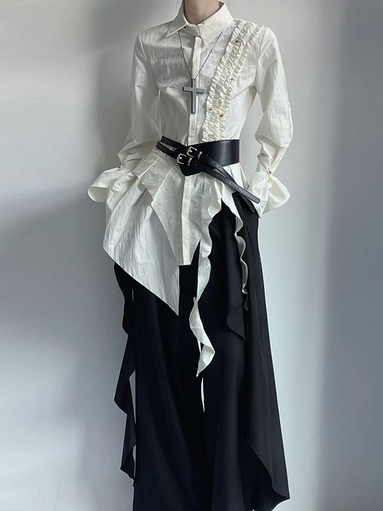 Shirt Skirt Three Piece Set SAB117