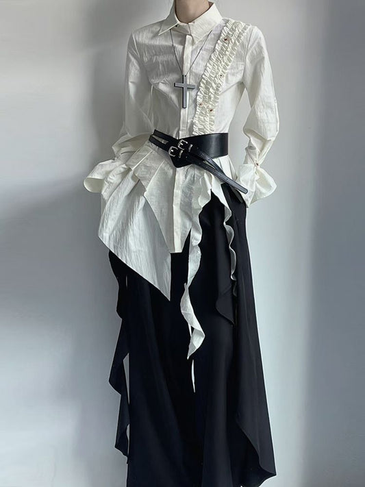 Shirt Skirt Three Piece Set SAB117