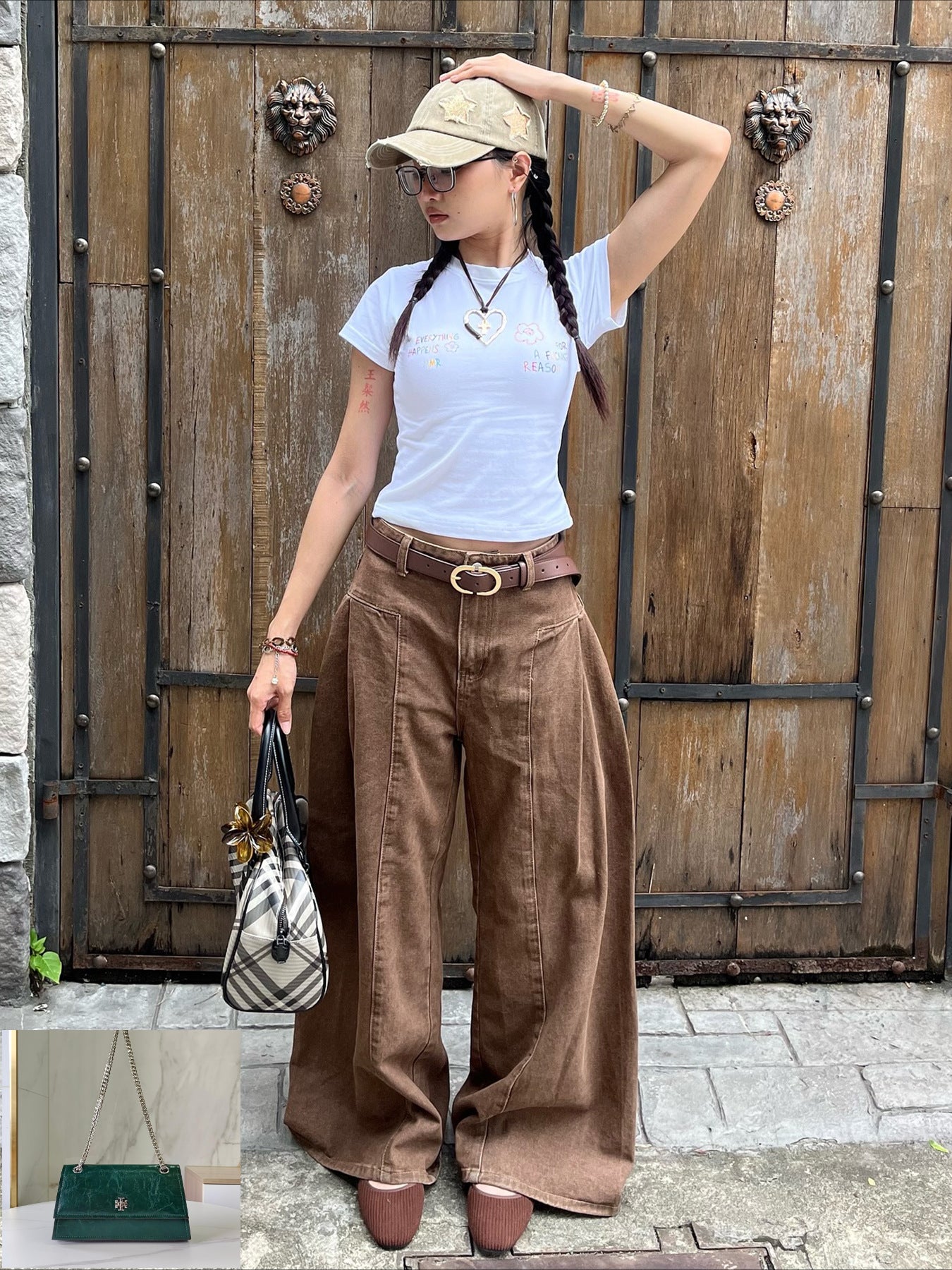 Low Waist Denim Trousers SA390