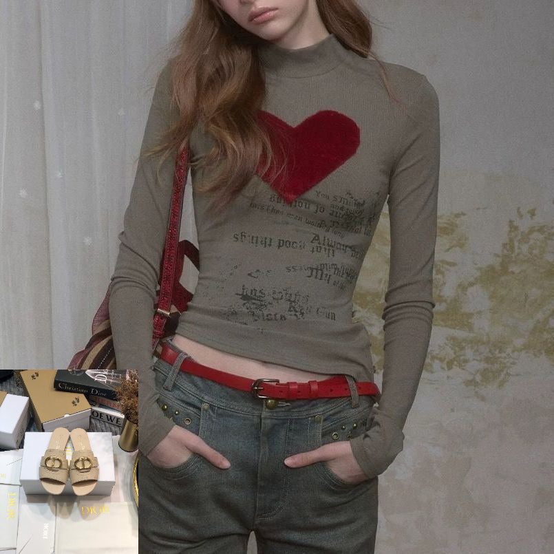 Long Sleeve T-Shirt Top SA671