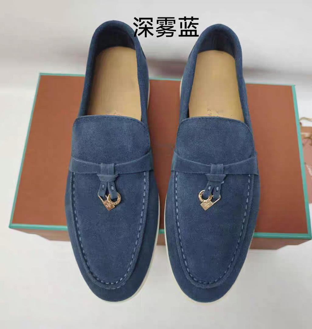 Flat Casual Single Shoes Doudou Shoes  SA622  GOLD metal
