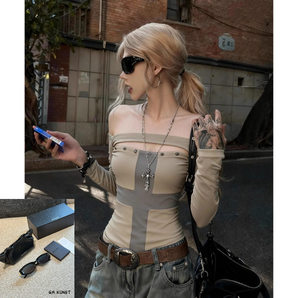 Rivet Long Sleeve T-shirt  SA839