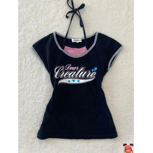 Vintage Subculture Punk Short-sleeved T-shirt SA126