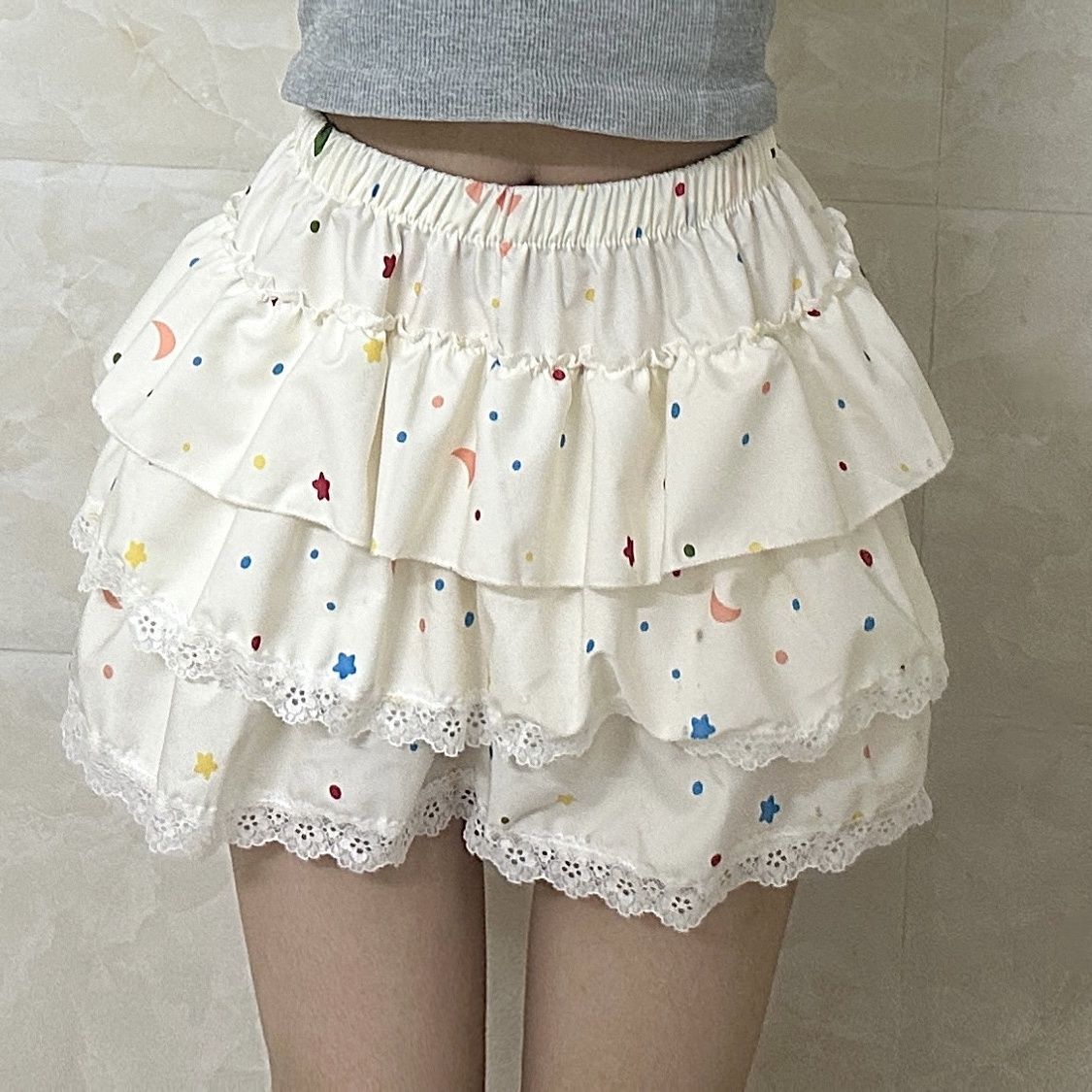 Lace Cake Ballet Skirt US 64D206