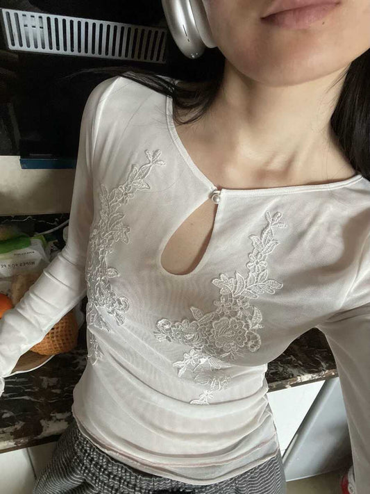 Women's Embroidered Shirt SA865