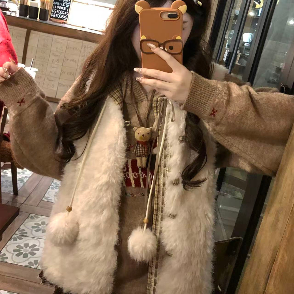 Women's Plush Vest SAB207