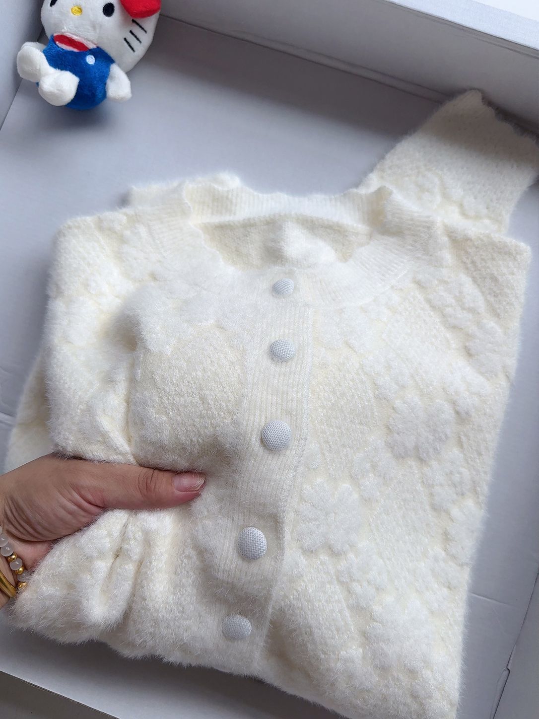 Lace Cardigan Sweater SAB202