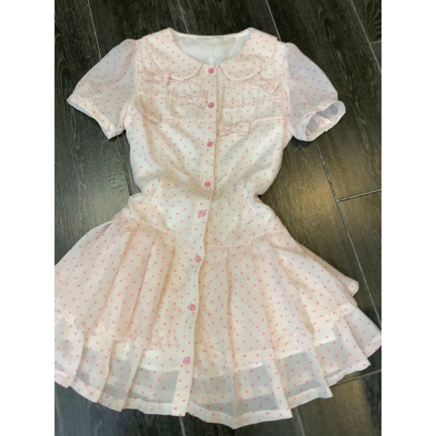 Pink Dress Woman US 64D166