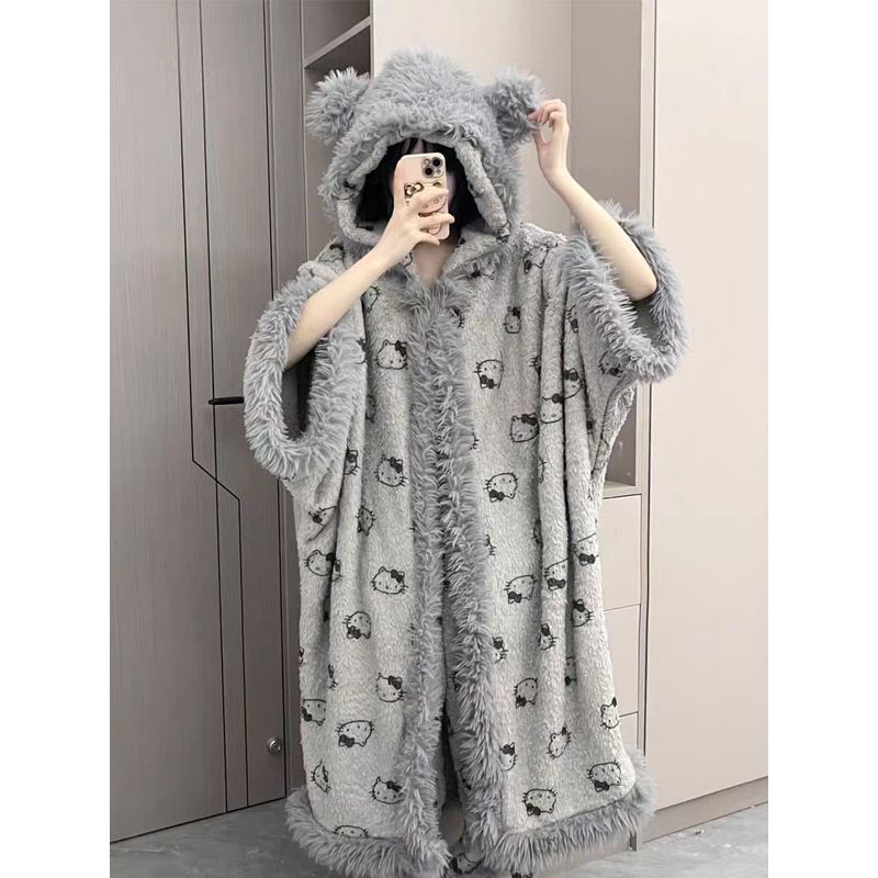 Cute Suit Autumn and Winter Nightgown SA392