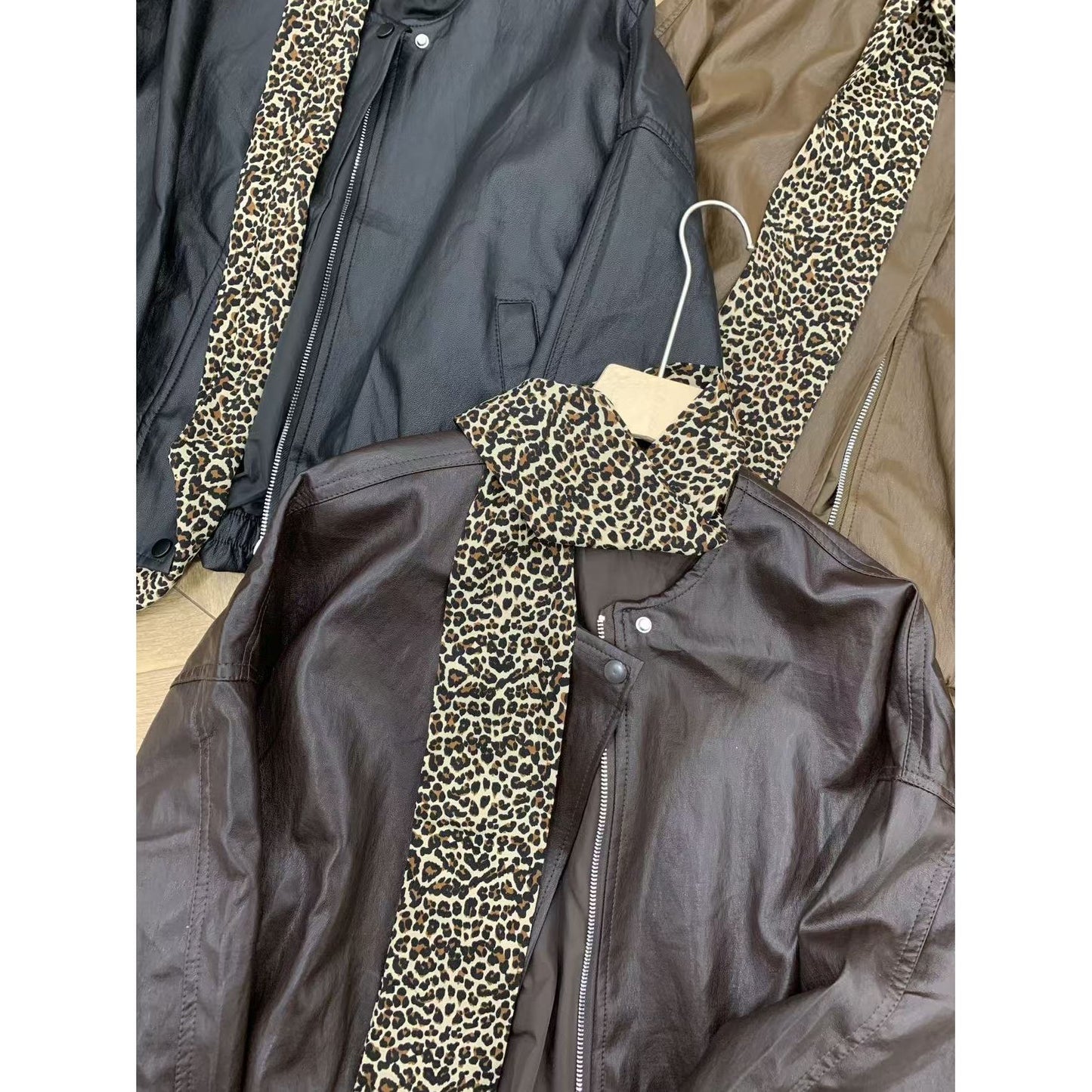 Korean Leopard Print Jacket  SAB151/SAB152