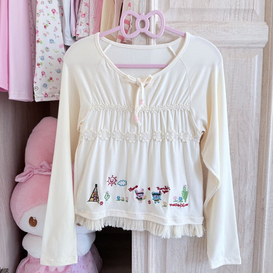 Embroidered T-shirt SA690