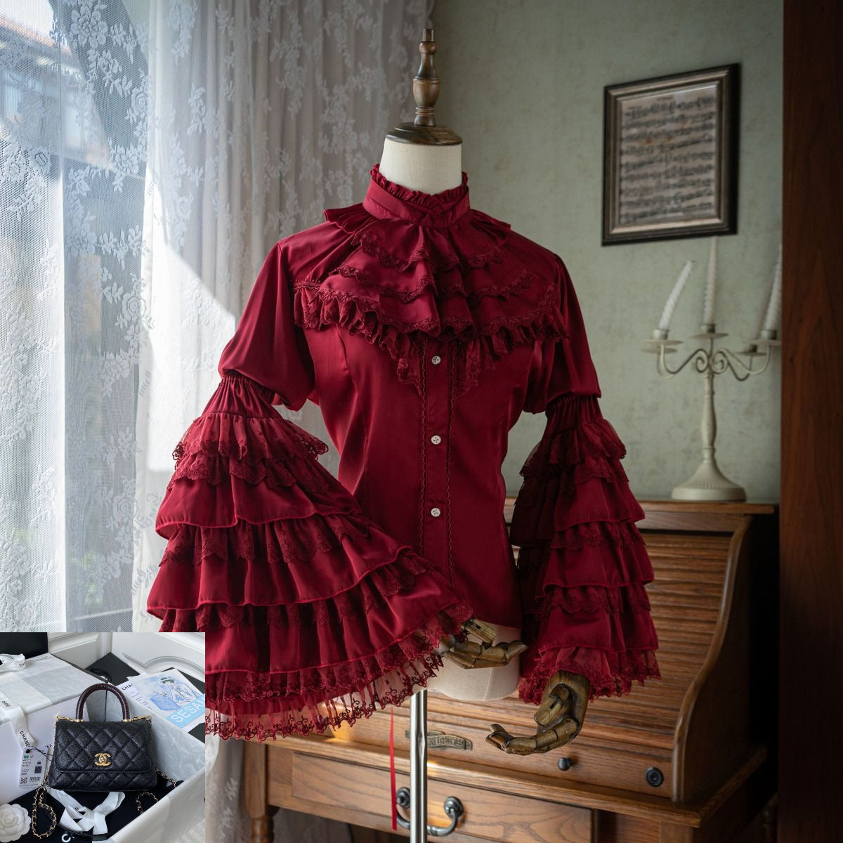 Lolita Solid Color Shirt SA958