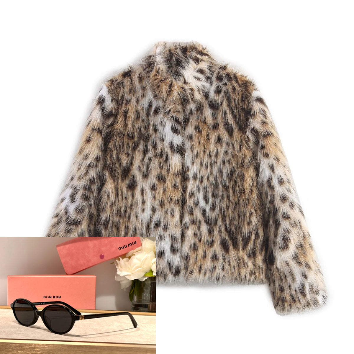 Faux Fur Fashion Coat SA188