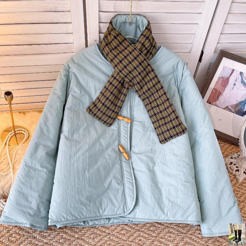 Kuzuwata Padded Coat with Scarf  Cotton Coats Winter
