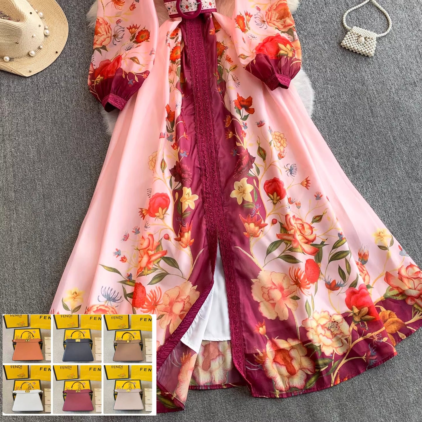 V-neck Dress Women  SA694