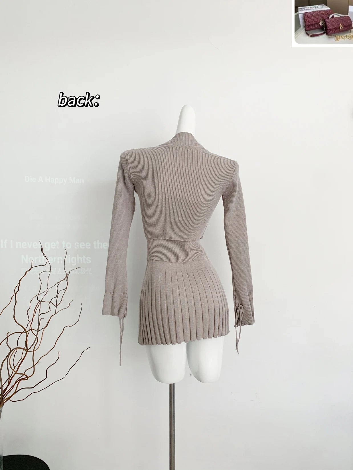 Y2k Sweet Outfits Woman Solid Knitted Cropped Patchwork Vest SA296/SA297