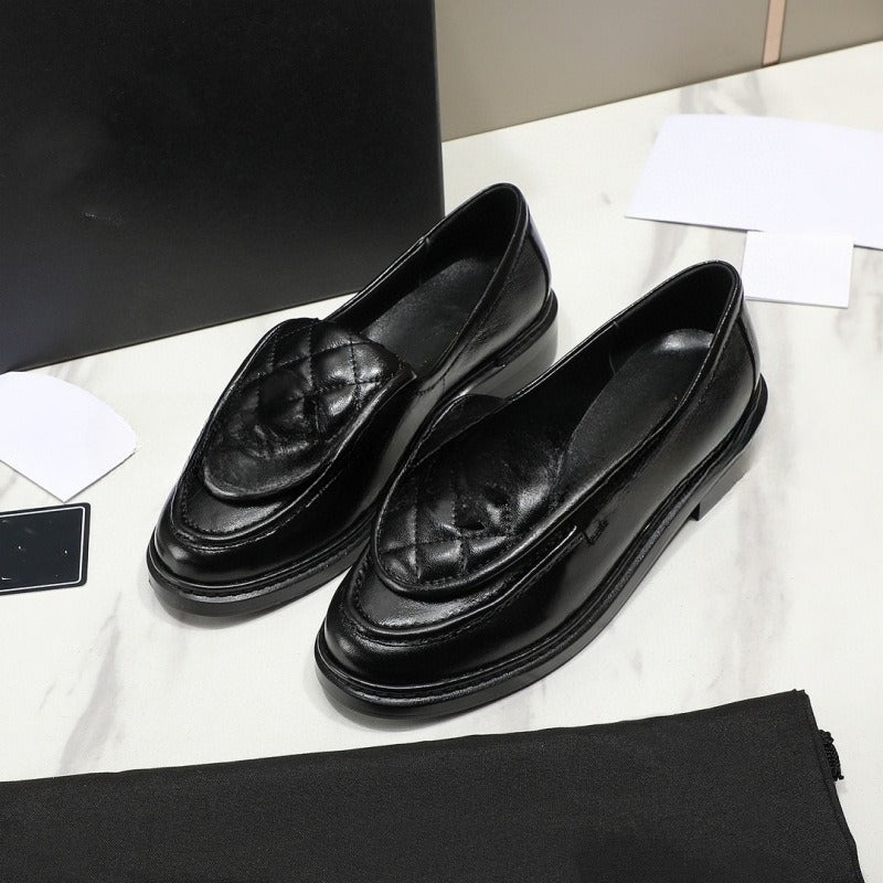 Vintage Rhombus Single Shoes Women SA556