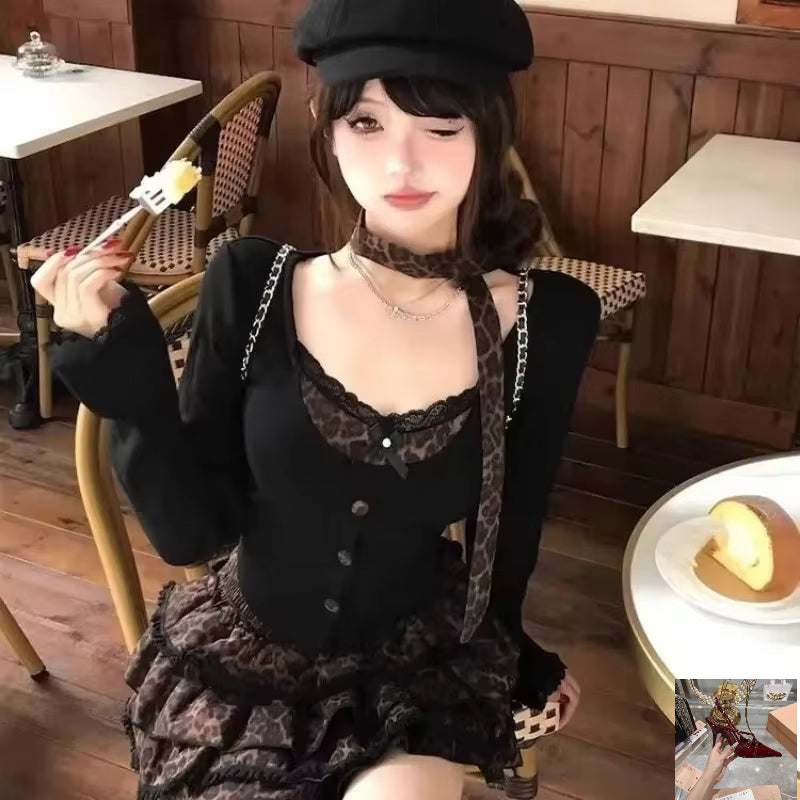 Y2k Sexy Retro Punk Set Women New Suit SA181/SA182/SA183/SA184