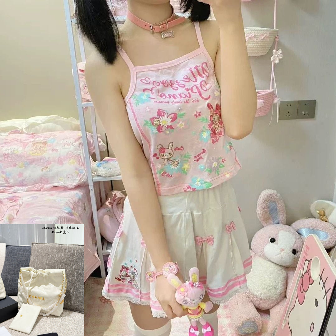 Printed Sweet Cami Top SAB089/SAB090