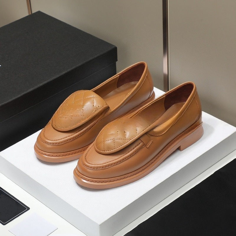 Vintage Rhombus Single Shoes Women SA556