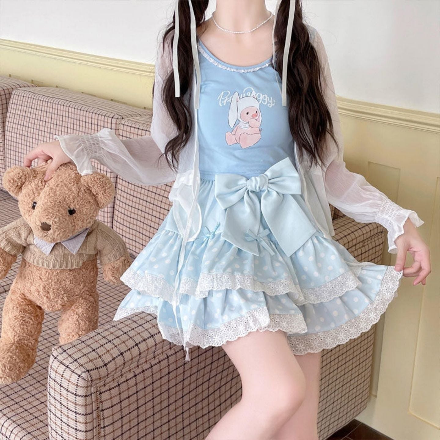Bow Cake Skirt US 64D104