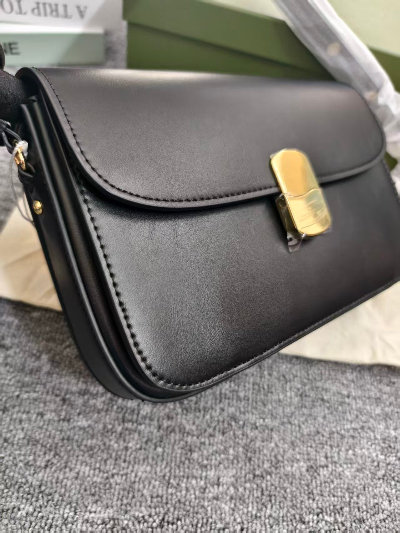 Tofu Bag Metal Lock Bag 64D100