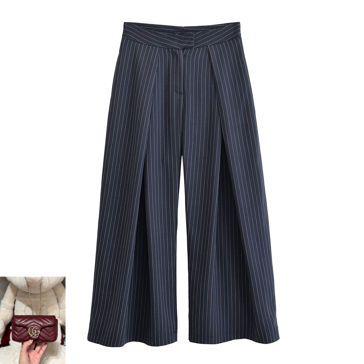 Casual Loose Striped Wide Leg Pants SA548