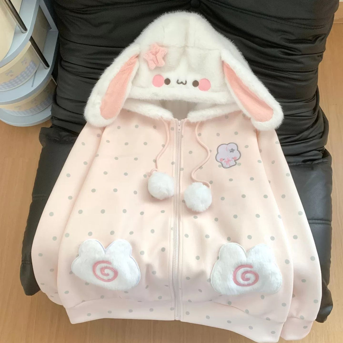 Hooded Embroidered New Jacket SAB209
