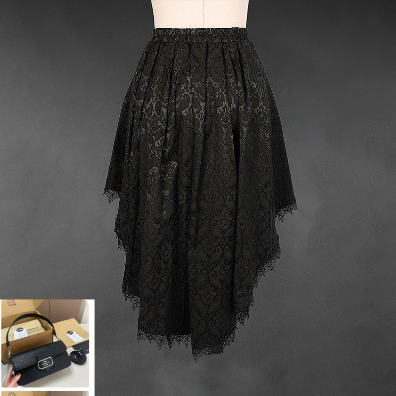 Dark Skirt Lace Skirt SA446