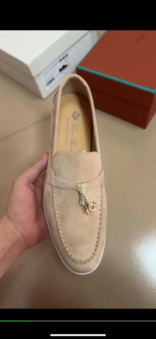 Flat Casual Single Shoes Doudou Shoes  SA622  GOLD metal