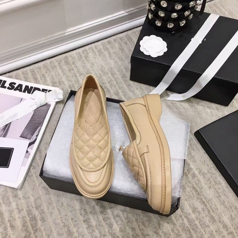 Vintage Rhombus Single Shoes Women SA556