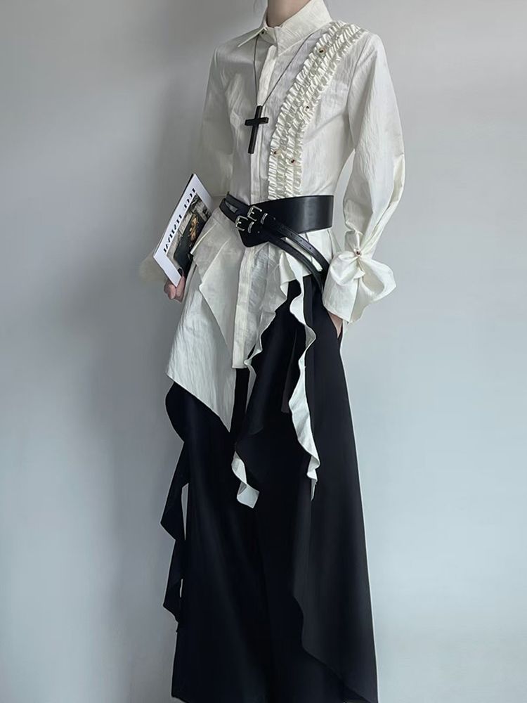 Shirt Skirt Three Piece Set SAB117