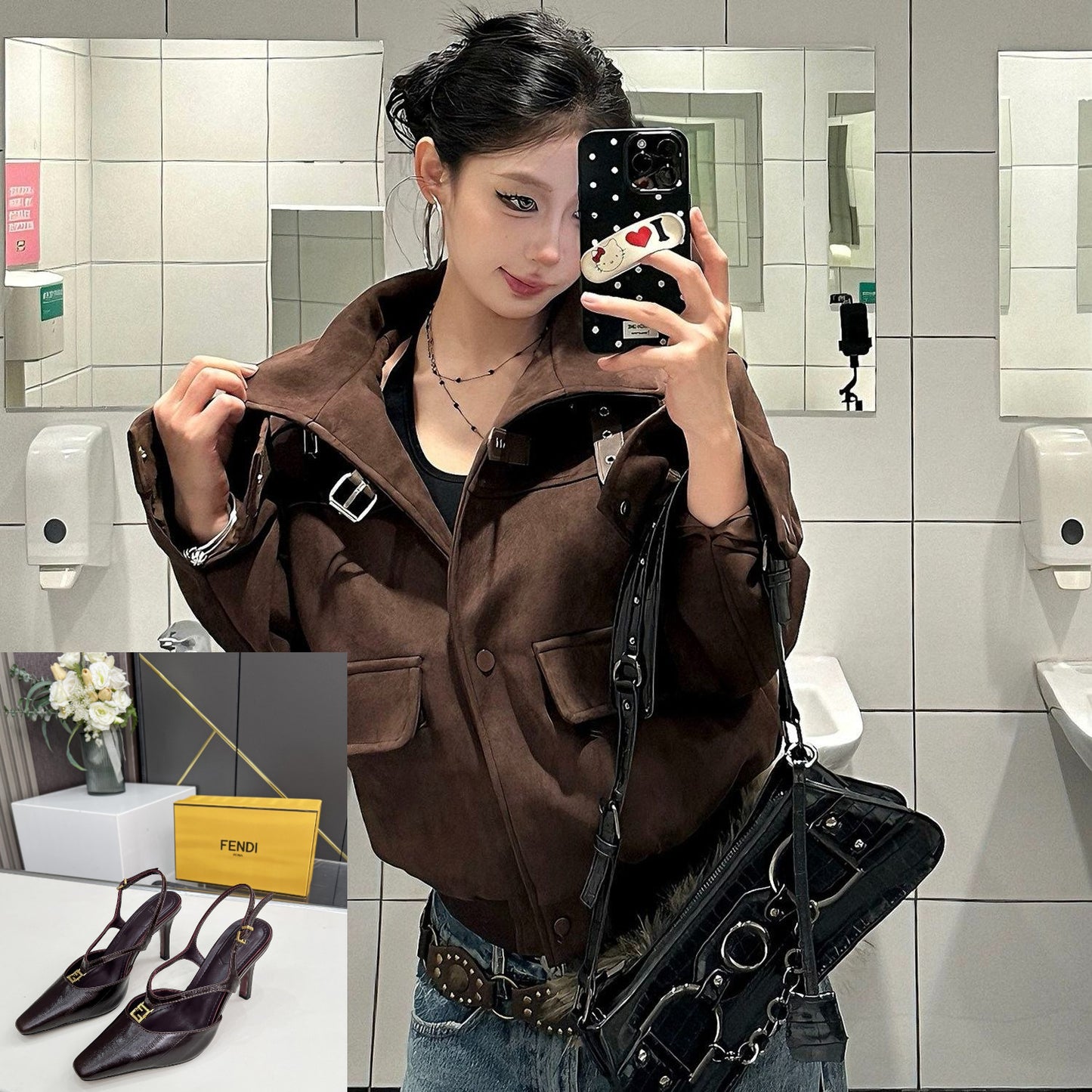 Suede High-end Jacket SAB036