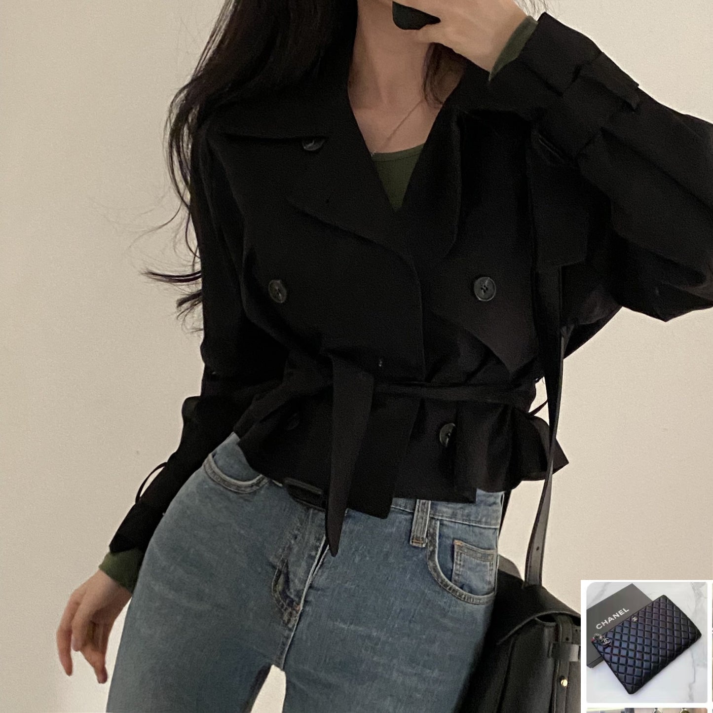 Loose Trench Coat Short Coat Women SA451