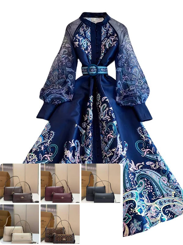 Lantern Sleeve Dress Sa750/sa751