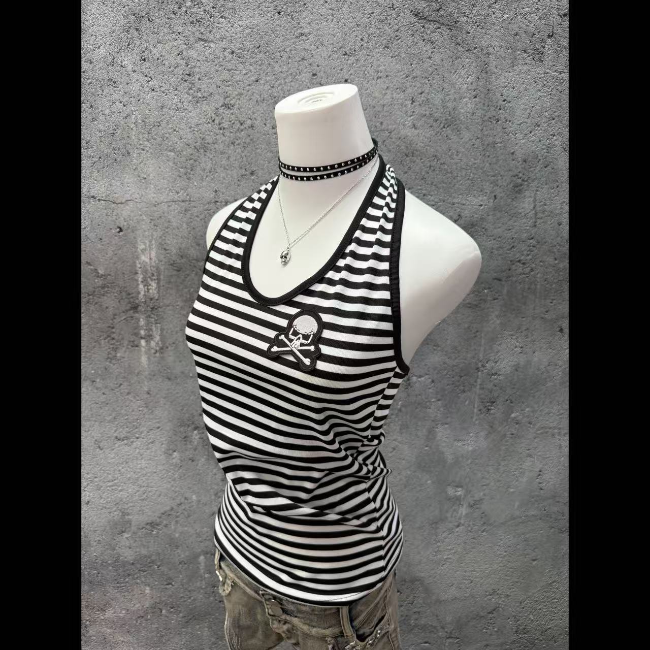 Cross Skull Tank Top SA996