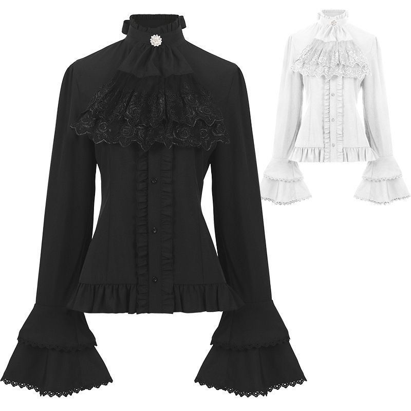 Women's Pleated Shirt  US-64D183